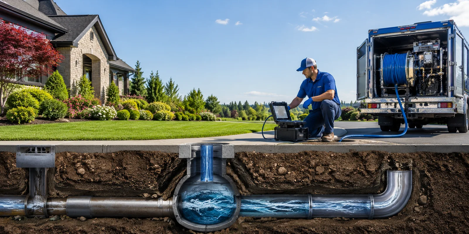 Drainage restoration information for Groveton, TX